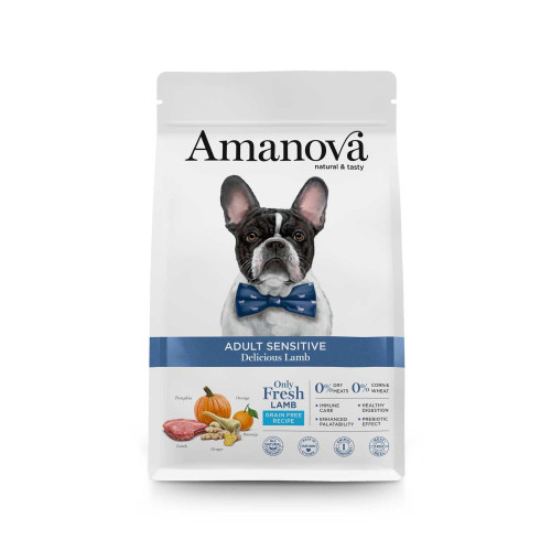 Ξηρά Τροφή Σκύλου Amanova Adult Sensitive Delicious Lamb 2kg